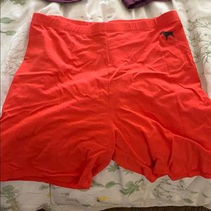 Victoria secret biker shorts
